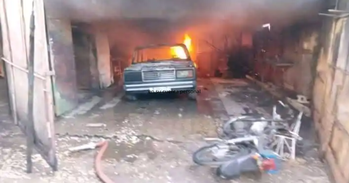 Incendio En Garaje De Santa Clara Arrasa Con Autos Y Motocicletas ADN